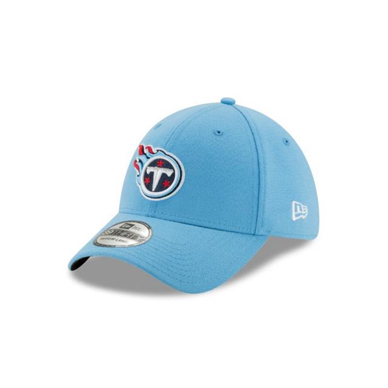 NFL Tennessee Titans Team Classic 39Thirty Stretch Fit (YET5412) - Blue New Era Caps